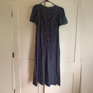 Reformation !aces Dress size 6 dark blue